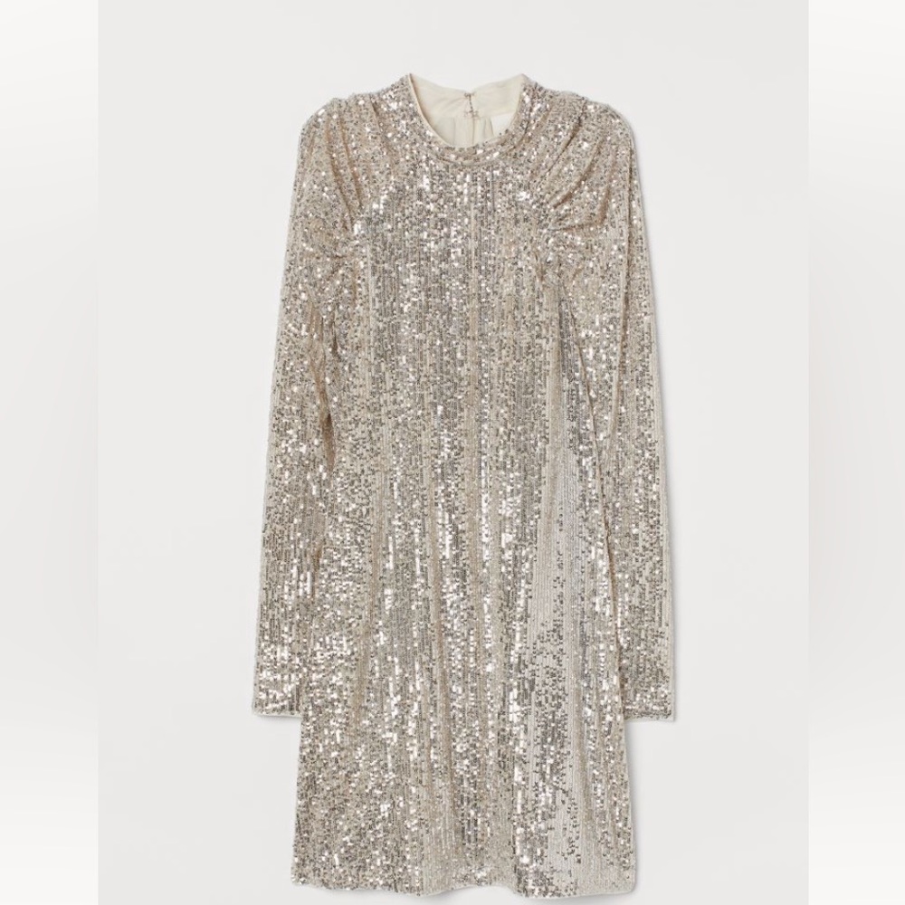 Sequined Short Dress